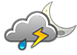 temporale e schiarite